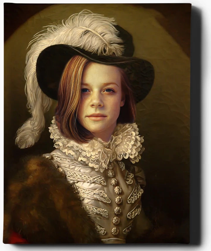 Custom Royal Portraits | The Socialite III | Custom Gift For Her-6