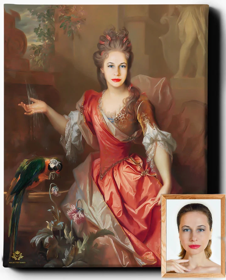 Custom Royal Portraits | The Regal Princess III | Custom Gift For Her-9