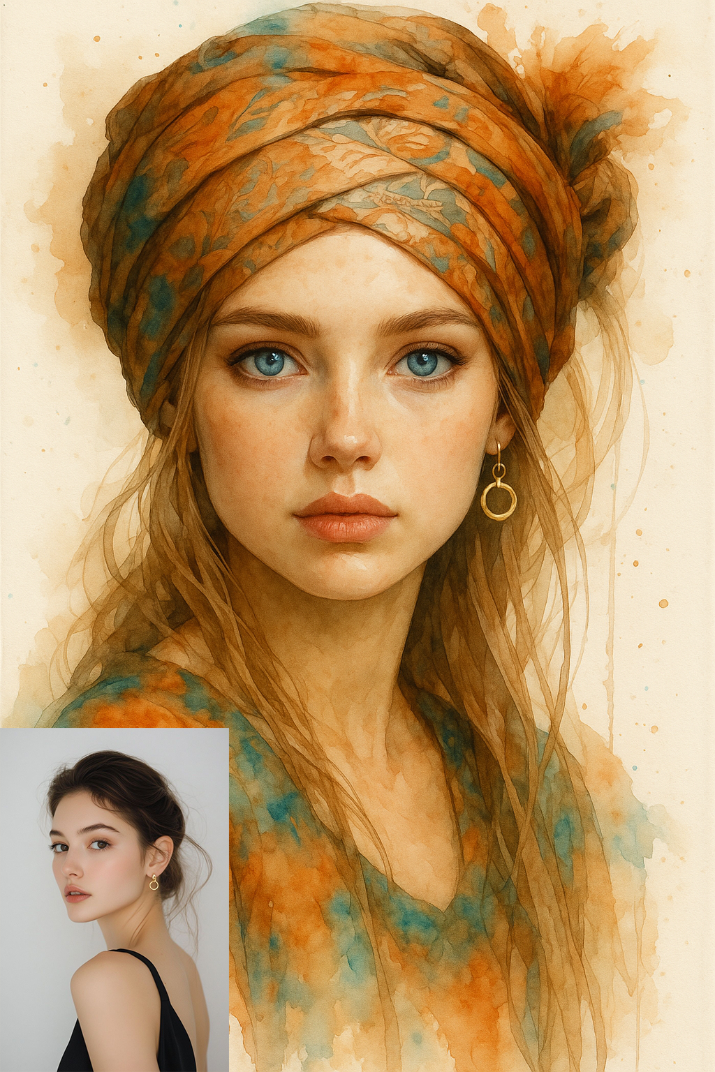 Bohemian Turban Charm
