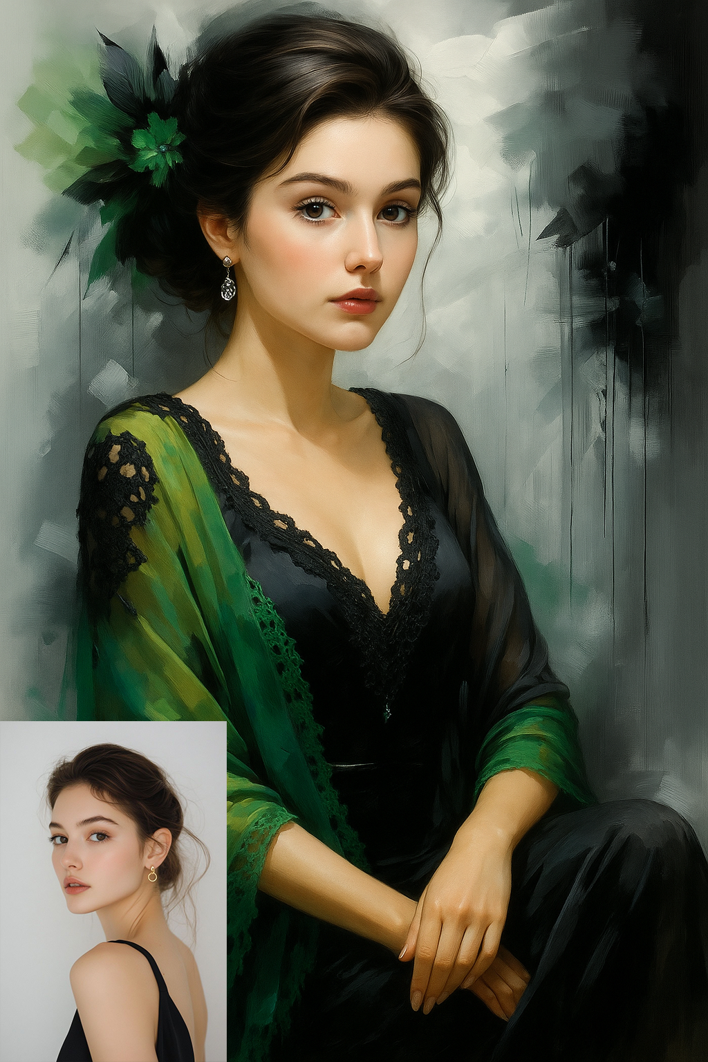 Elegant in Green