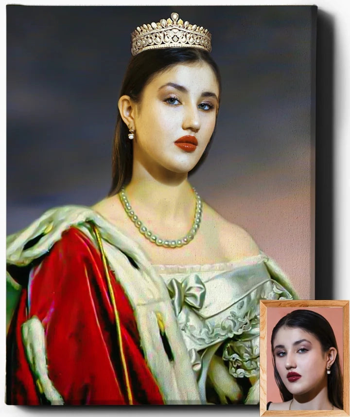Custom Royal Portraits | Her Majesty | Custom Gift For Her-2