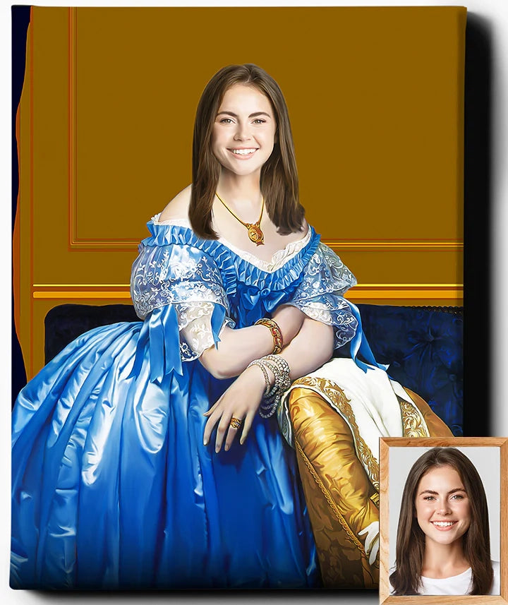 Princess in Blue