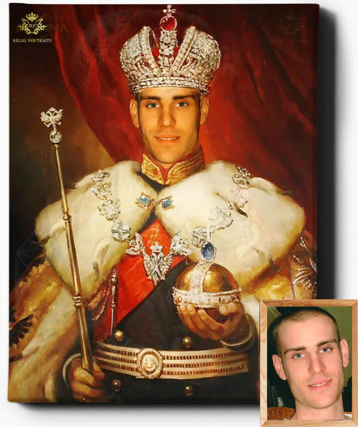 Custom Royal Portraits | His Highness | Custom Gift For Him