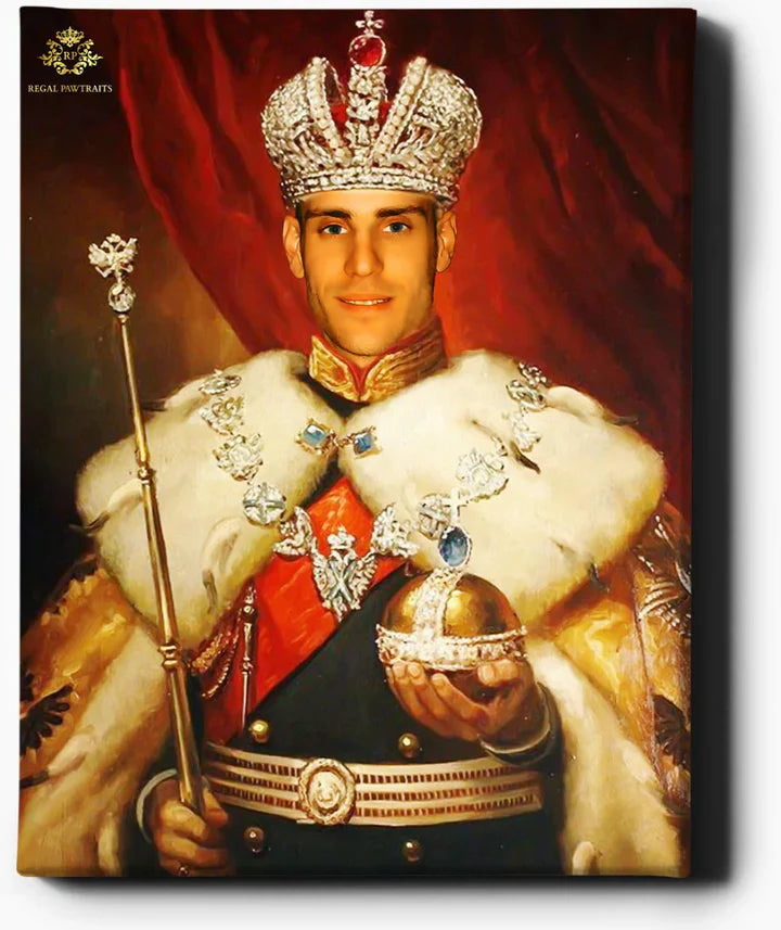 Custom Royal Portraits | His Highness | Custom Gift For Him