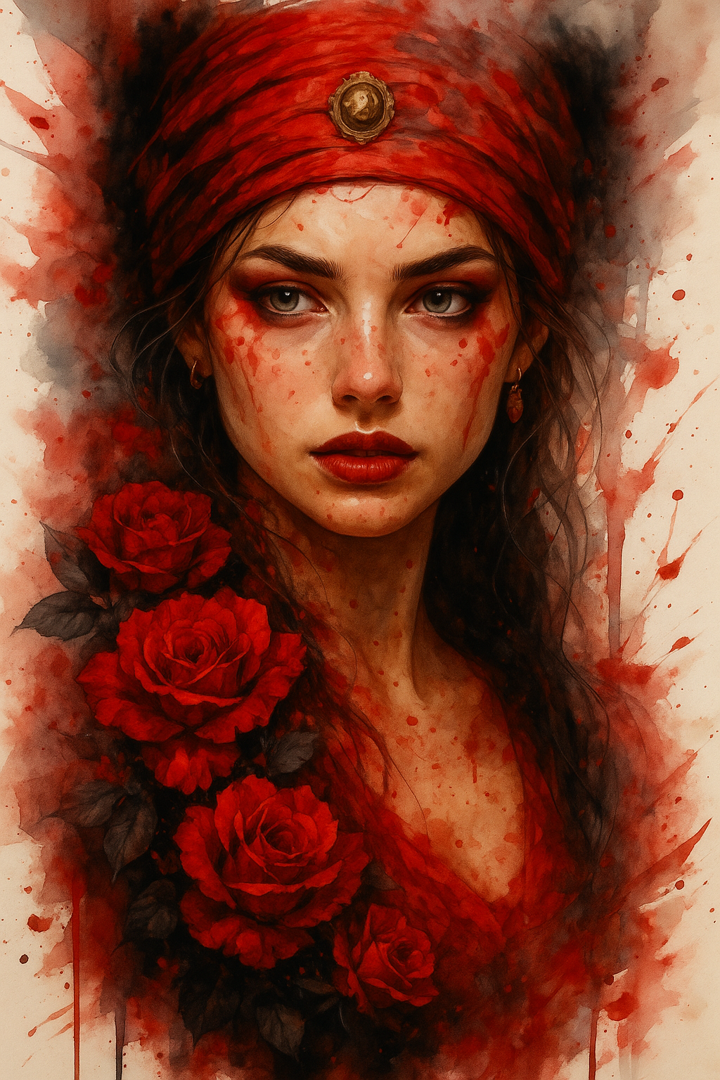 Crimson Rose Sorceress