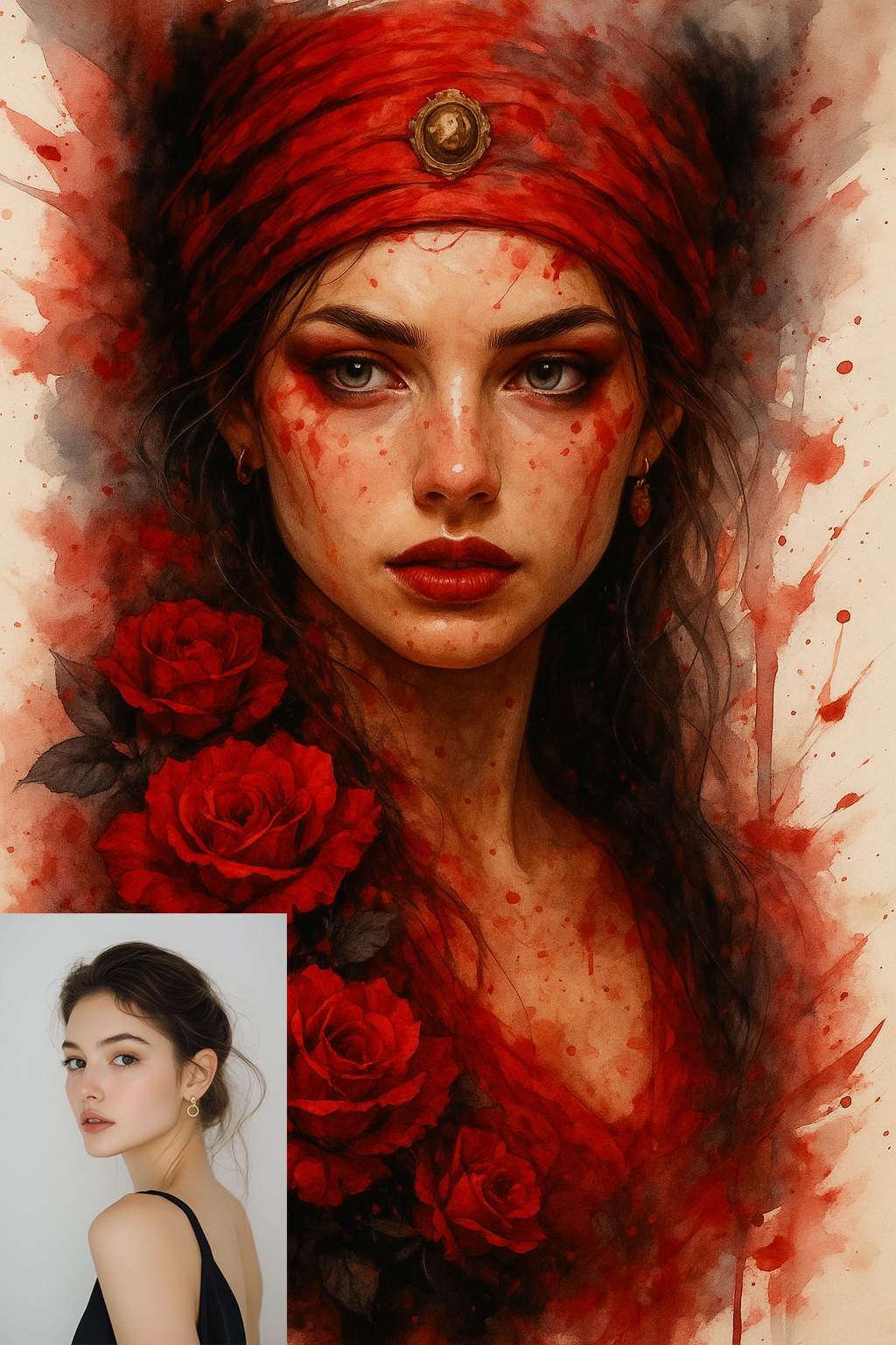 Crimson Rose Sorceress