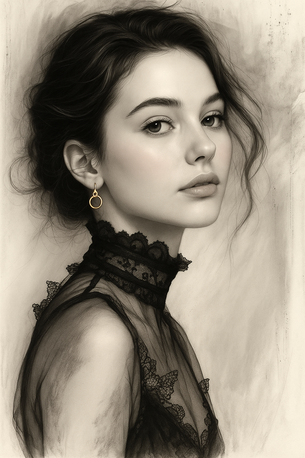 Classic Noir Portrait