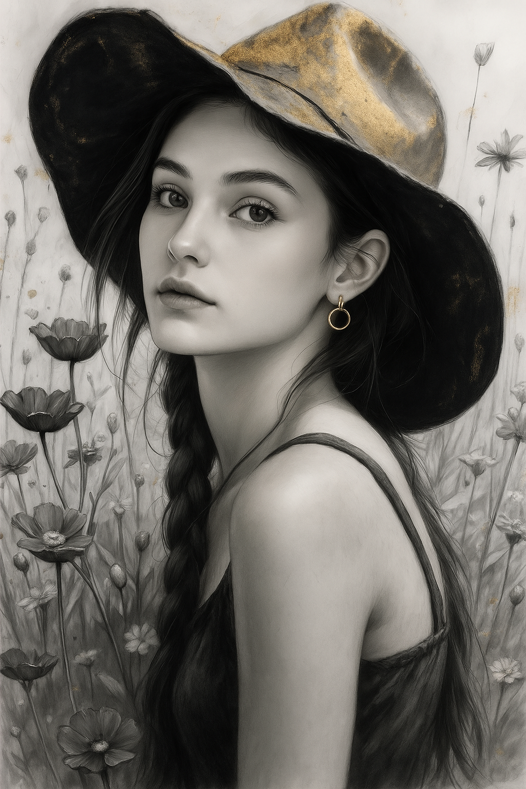 Golden Hat Muse