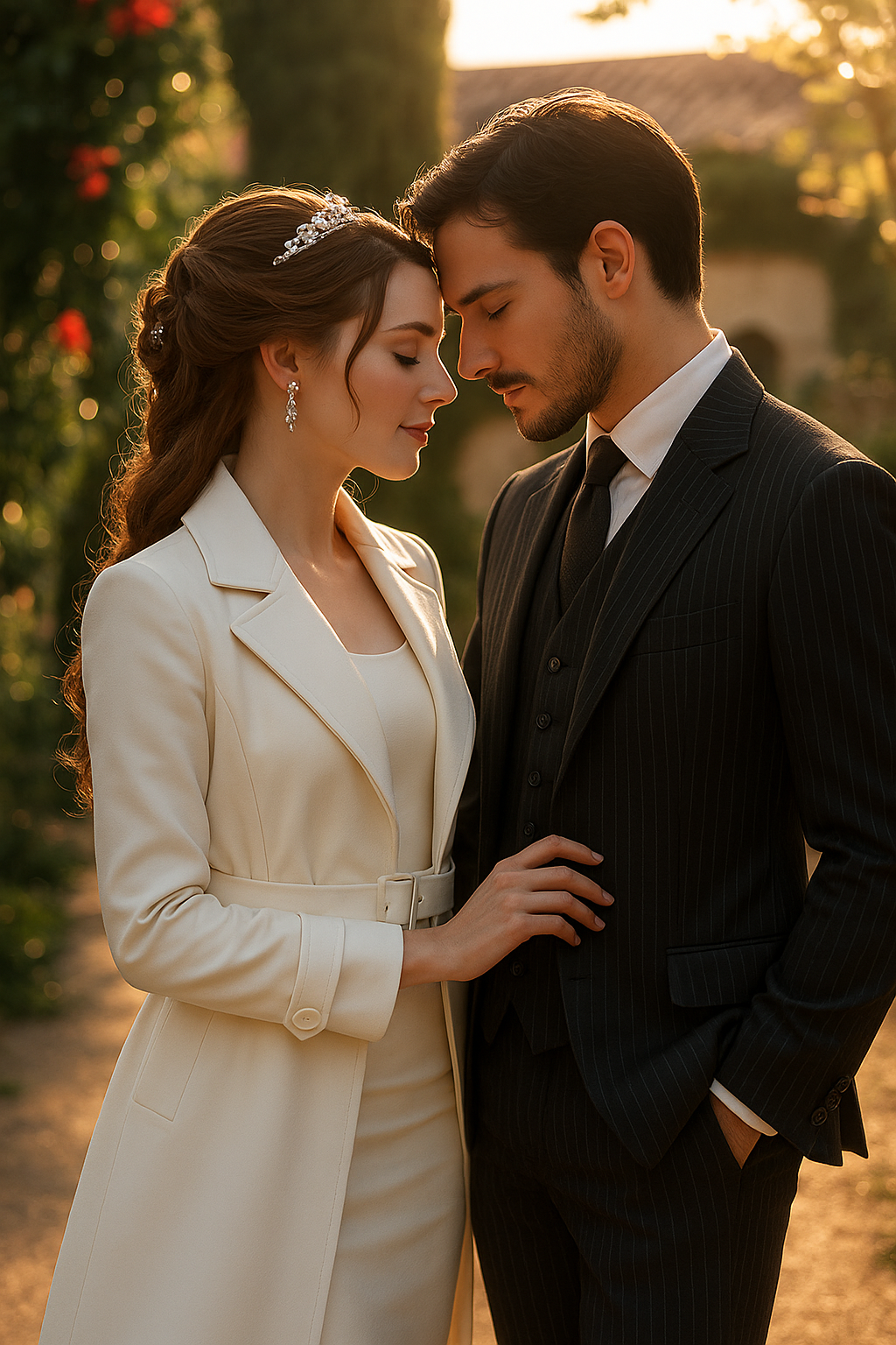 Glowing heart romance