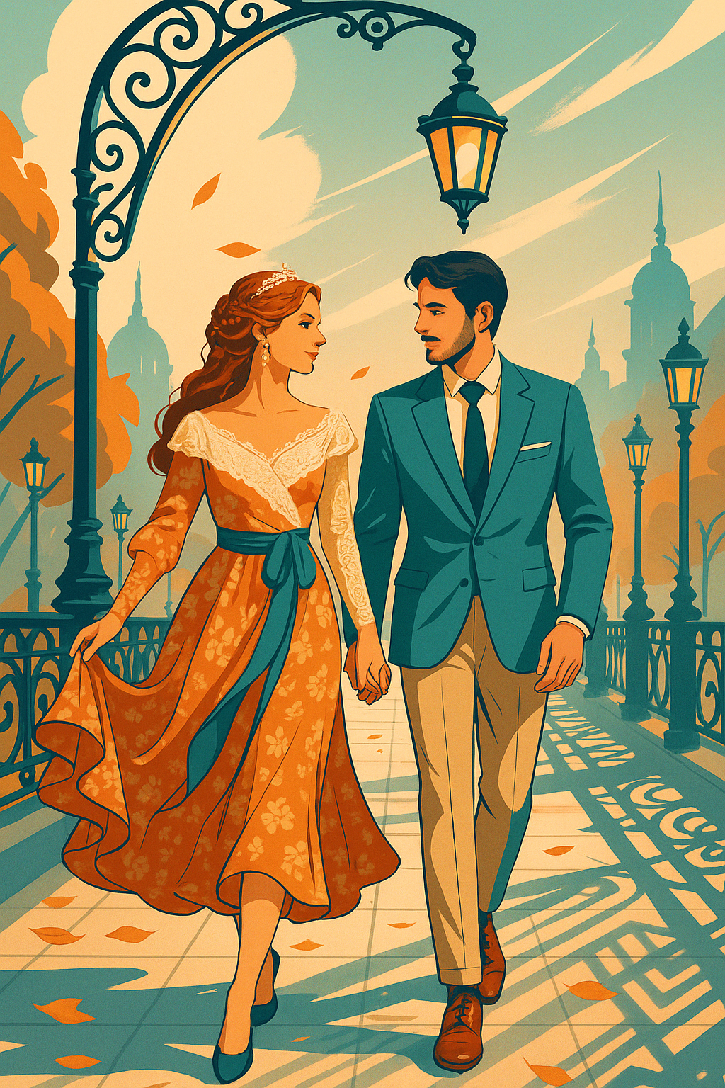 Botanical modern wedding