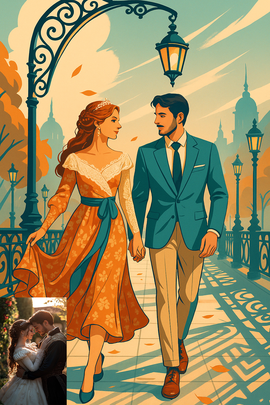 Botanical modern wedding