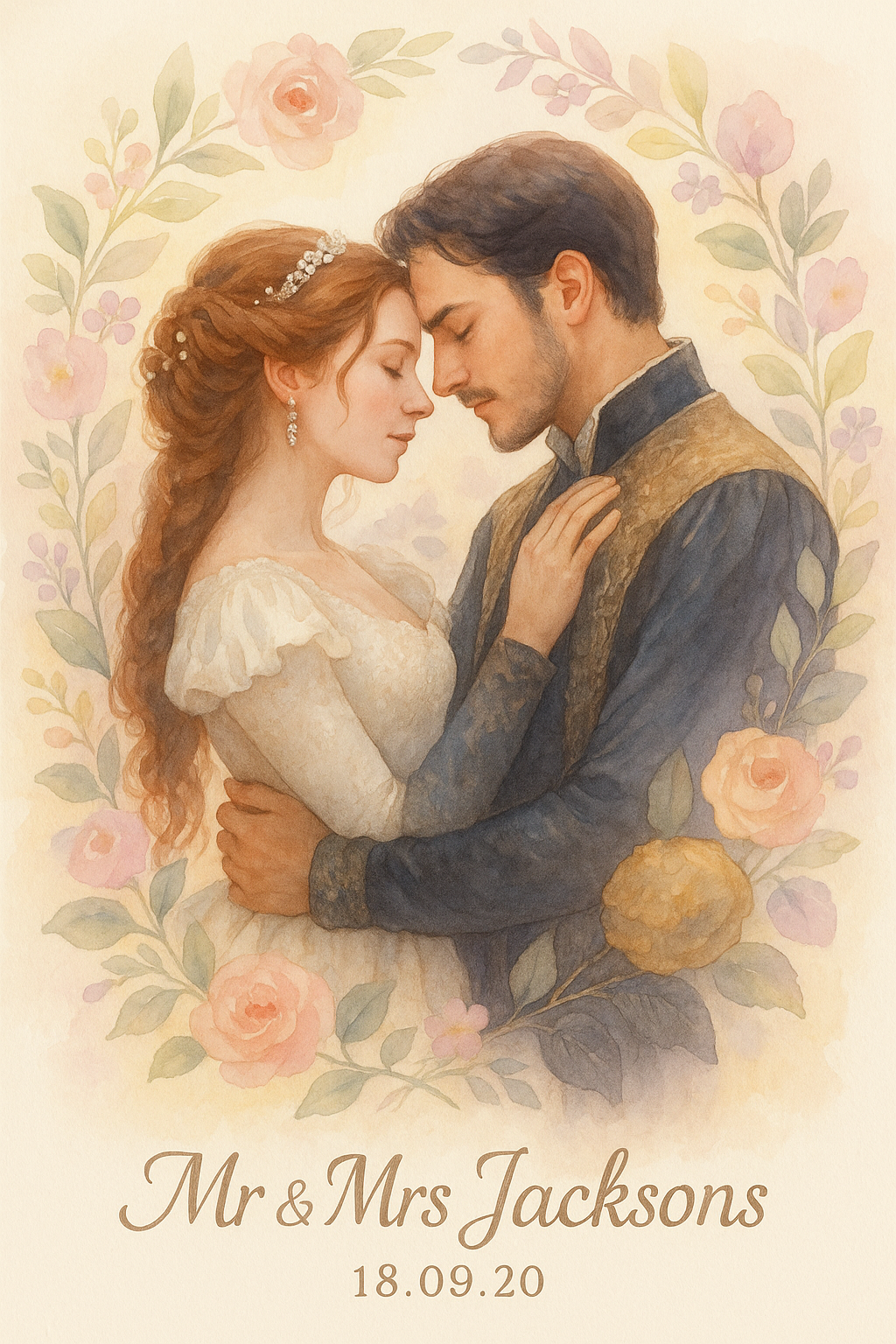 Golden morning embrace