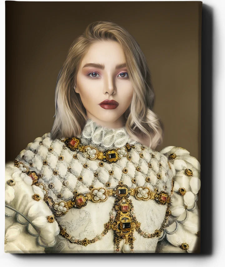 Custom Royal Portraits | The Viscountess | Custom Gift For Her-1