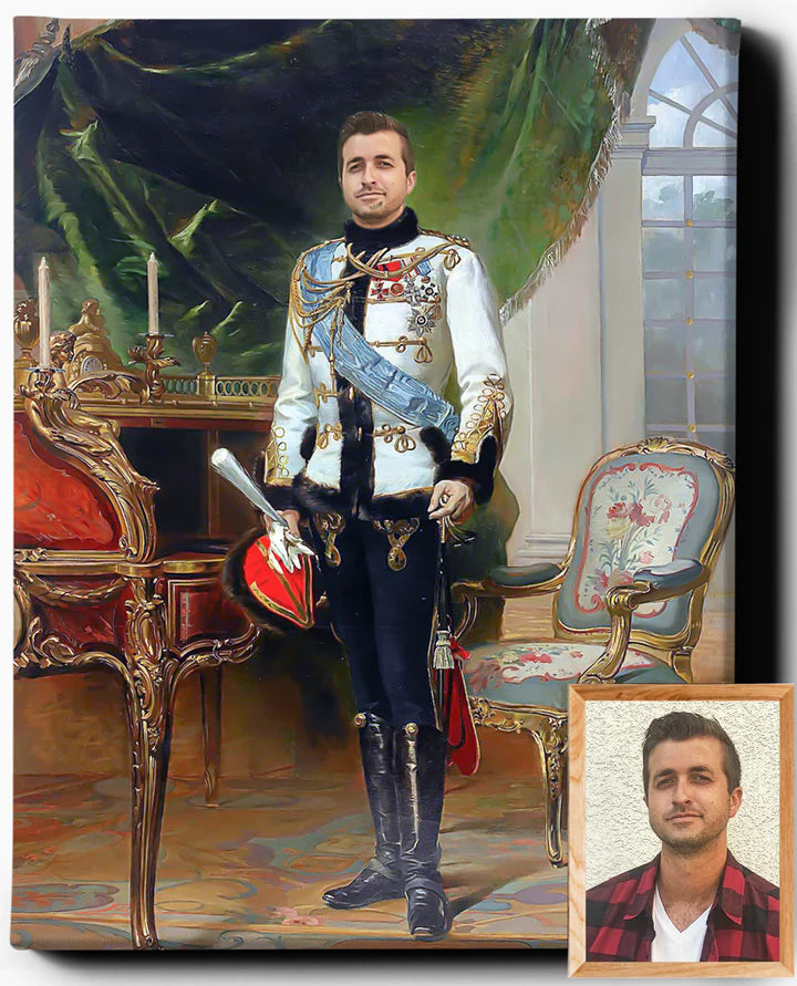 The Czar | Custom Royal Portrait | Custom Gift For Him