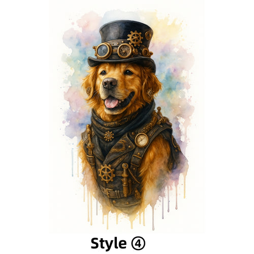 6 Custom Dog Watercolors – Only $1.99