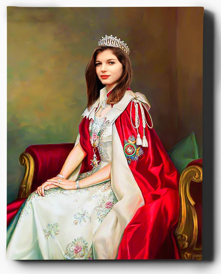 Custom Royal Portraits | The Princess III | Custom Gift For Her