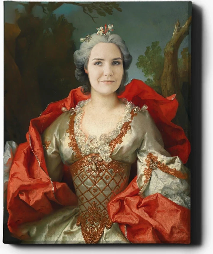 Custom Royal Portraits | The Lady | Custom Gift For Her-1