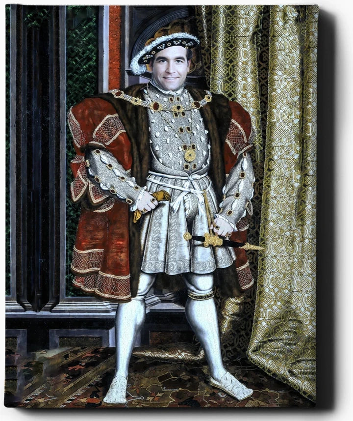 Custom Royal Portraits | Henry VIII | Custom Gift For Him