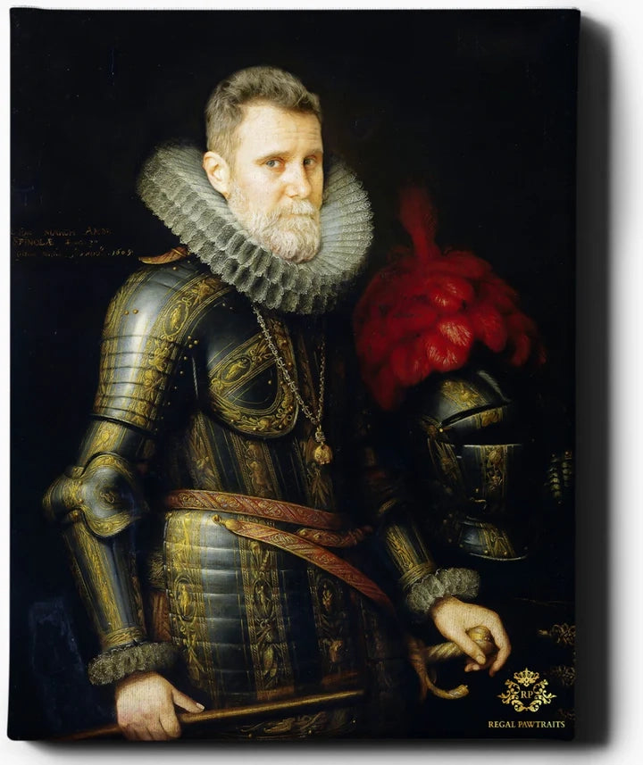 Custom Royal Portraits | The Knight II | Custom Gift For Him