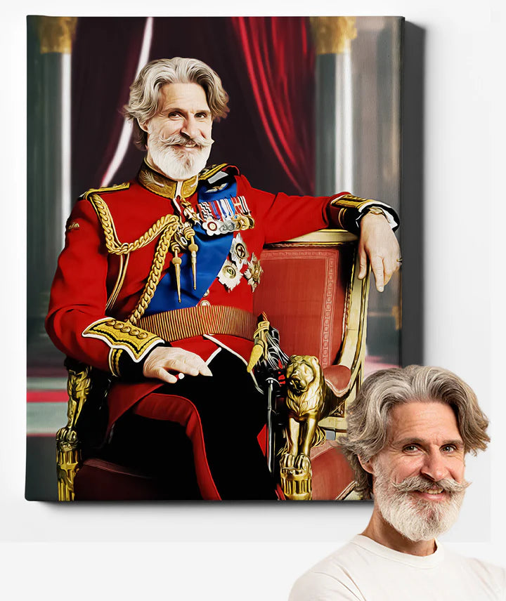 Custom Royal Portraits | His Highness | Custom Gift For Him(副本)